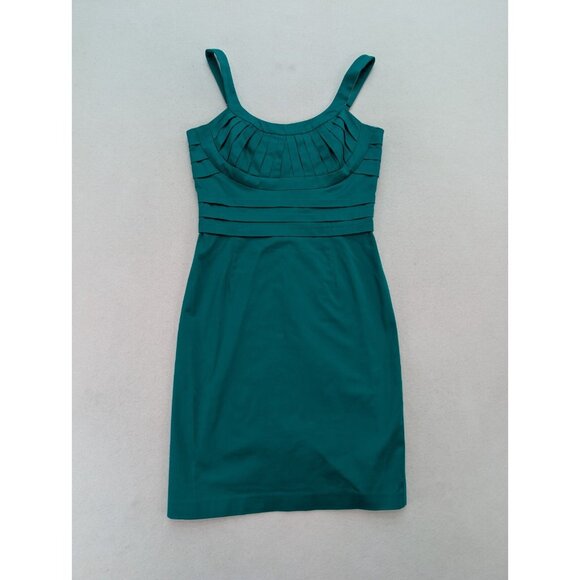 Marvin Richards Women's Dress Size 4 Green Sheath - Picture 1 of 11